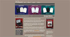 Desktop Screenshot of classixshirts.com